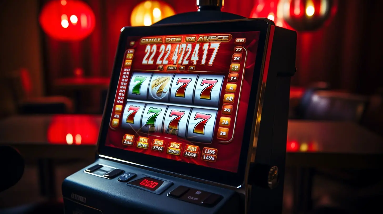 22JL Slots player spinning reels on mobile device